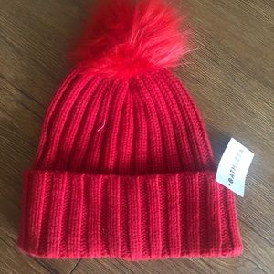 Athlete Red Beanie